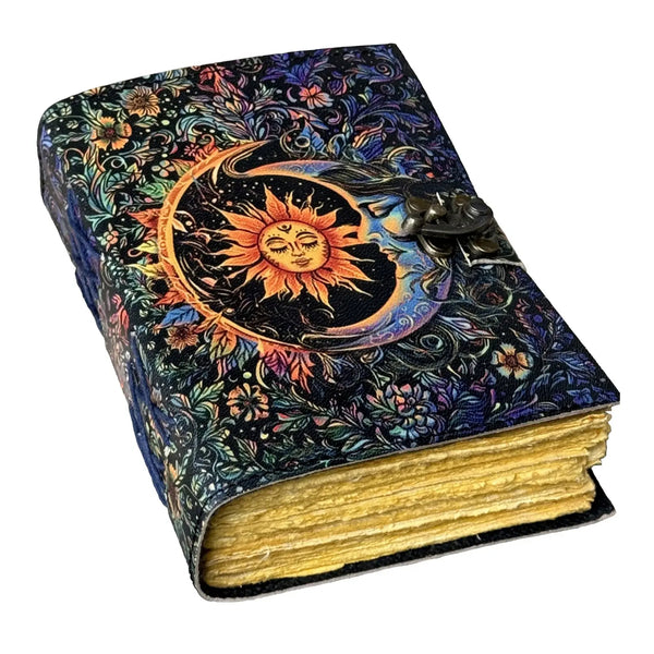 Craft Junky Handmade Journal Blank: Sun Moon