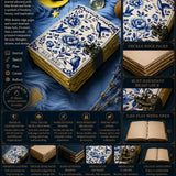 Craft Junky Handmade Journal Blank: Blue Bird