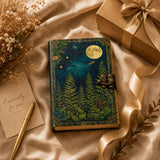 Craft Junky Handmade Journal Blank: Moon Garden