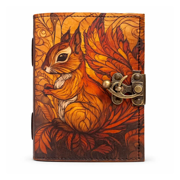Craft Junky Handmade Journal Blank: Squirrel