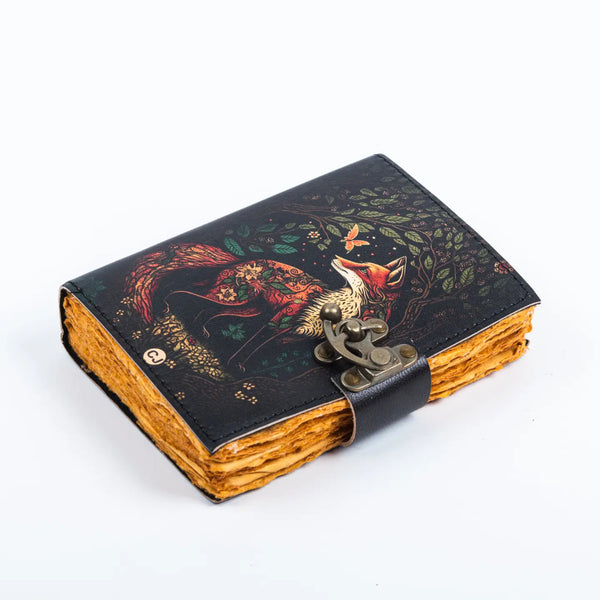 Craft Junky Handmade Journal Blank: Fox