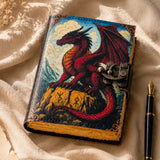 Craft Junky Handmade Journal Blank: Dragon