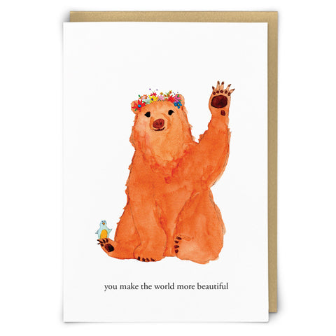 Redback Greeting Card - You Make the World More Beautiful