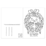 Christmas Colouring Postcards Book by Emelie Lidehäll Öberg