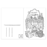 Christmas Colouring Postcards Book by Emelie Lidehäll Öberg