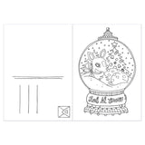 Christmas Colouring Postcards Book by Emelie Lidehäll Öberg