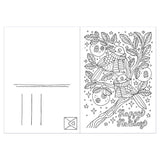 Christmas Colouring Postcards Book by Emelie Lidehäll Öberg