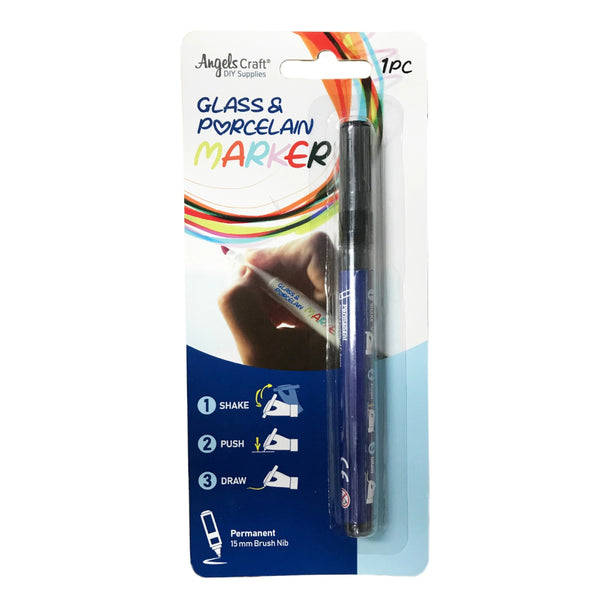 Angels Graft Glass & Porcelain Marker - Black