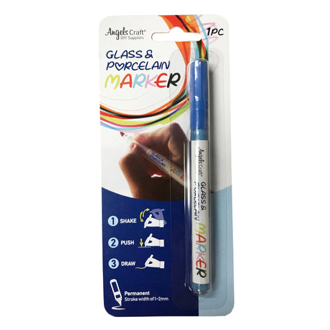 Angels Graft Glass & Porcelain Marker - Blue