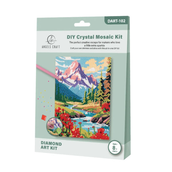 Angels Craft DIY Crystal Mosaic Diamond Art Kit - Landscape
