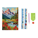 Angels Craft DIY Crystal Mosaic Diamond Art Kit - Landscape