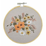 Angels Craft Embroidery Kit - Floral Autumn