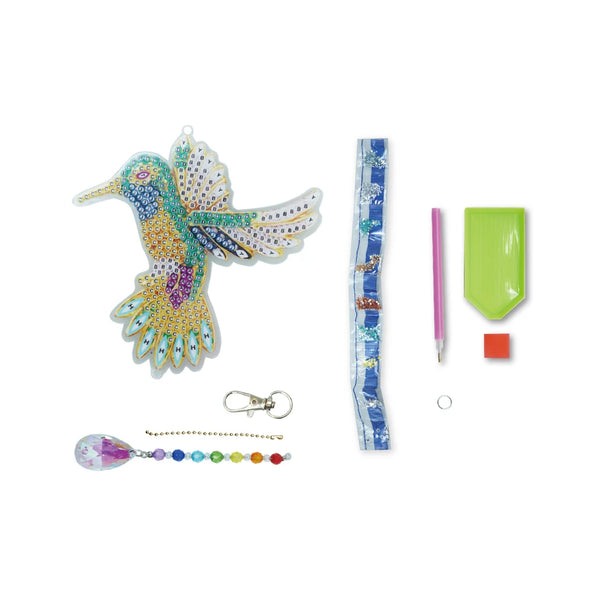 Angels Craft DIY Shimmering Hanging Ornament Kit - Hummingbird