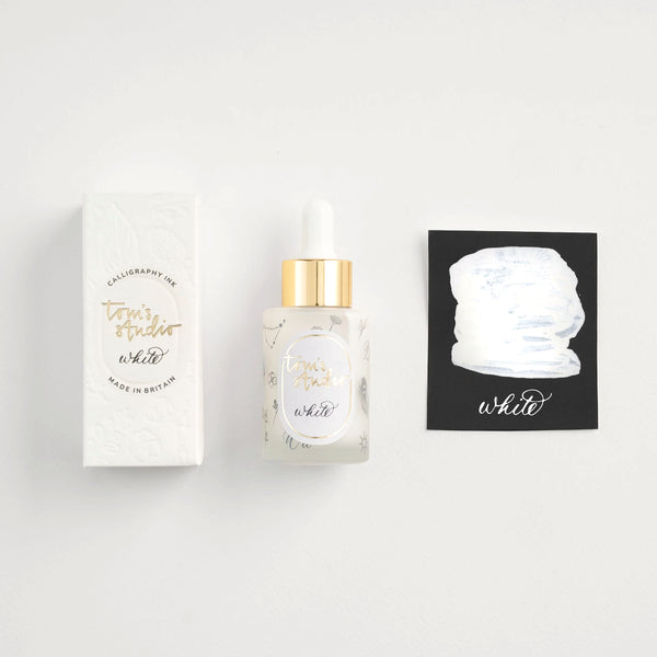 Tom's Studio White Calligraphy Ink 30ml