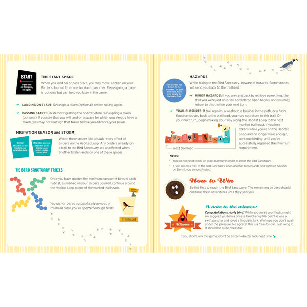 Pomegranate Board Game - Charley Harper's Spot the Birds