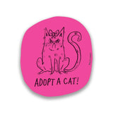 Badger & Burke Vinyl Sticker - Adopt A Cat!