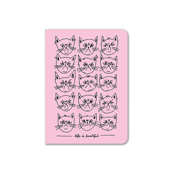 Badger and Burke Notebook- Snitty Kitty, Life is Beautiful
