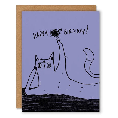 Badger & Burke Birthday Greeting Card - Indeterminate Birthday