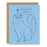 Badger & Burke Birthday Greeting Card - Whatever Birthday Cat