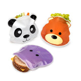 Melii Reusable Snack Bag Set 6pk - Animals