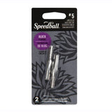 Speedball Lino Cutter Blades 2pk - #5 U-Shaped