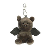 Aurora Palm Pals Mini 4" Clip-On Plush Keychain -  Luna Bat