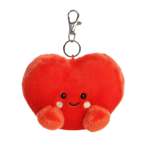 Aurora Palm Pals Mini 4" Clip-On Plush Keychain -  Amore Heart