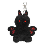 Aurora Palm Pals Mini 4" Clip-On Plush Keychain -  Mortimer Mothman