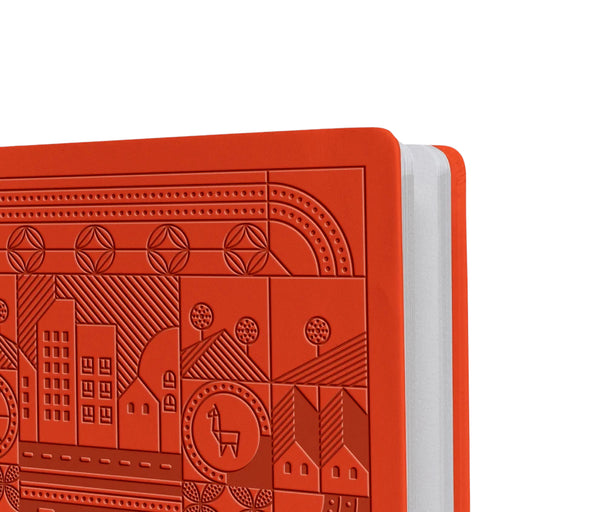 Etchr 100% Cotton Mixed Media Sketchbook, A5 Landscape, Hot Pressed (Urban Ember Limited Edition)