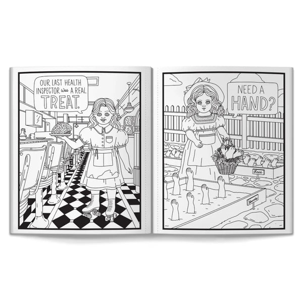 Brass Monkey Colouring Book - Haunted Dolls