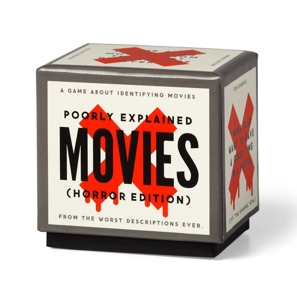 Brass Monkey Mini Card Game - Poorly Explained Movies, Horror Edition