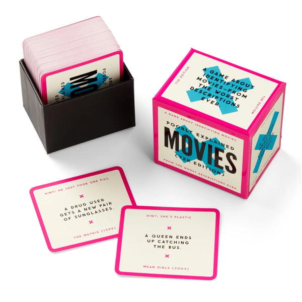 Brass Monkey Mini Card Game - Poorly Explained Movies, Y2K Edition