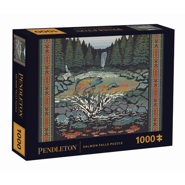 Chronicle Books 1000pc Puzzle - Pendleton Salmon Falls