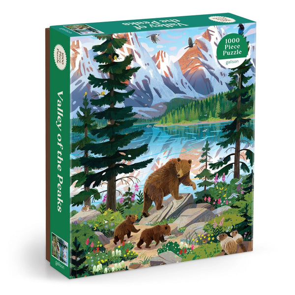 Galison 1000pc Puzzle - Valley of the Peaks