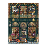 Galison 1000pc Foil Puzzle - The Gilded Spine