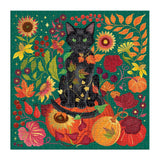 Galison 500pc Foil Puzzle - Whiskers of Autumn