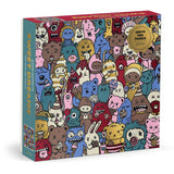 Galison 500pc Foil Puzzle - Barbtropolis Sweet Dreams