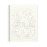 Galison Punch Needle Kit - Highland Cottage