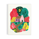 Galison Punch Needle Kit - Highland Cottage