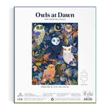 Galison 1000pc Foil Puzzle - Owls at Dawn
