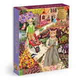 Galison 1000pc Foil Puzzle - Cottage Cats