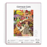 Galison 1000pc Foil Puzzle - Cottage Cats