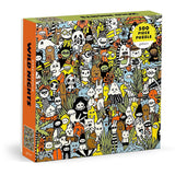 Galison 500pc Puzzle - Barbtropolis Wild Nights