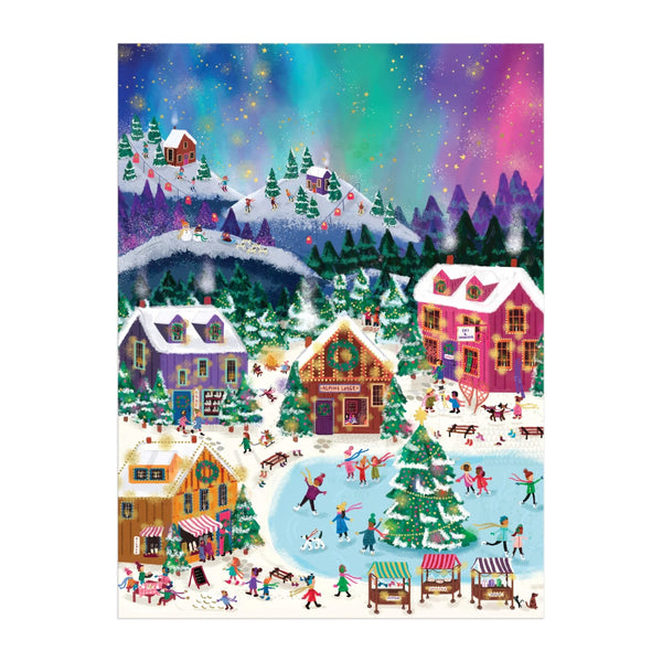 Galison 1000pc Foil Puzzle - Joy Laforme Northern Lights