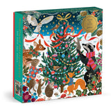 Galison 500pc Foil Puzzle - Victoria Ball Woodland Merrymakers