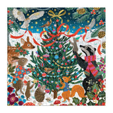 Galison 500pc Foil Puzzle - Victoria Ball Woodland Merrymakers
