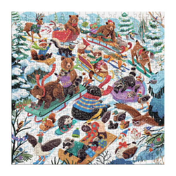 Galison 500pc Puzzle - Dashing All the Way