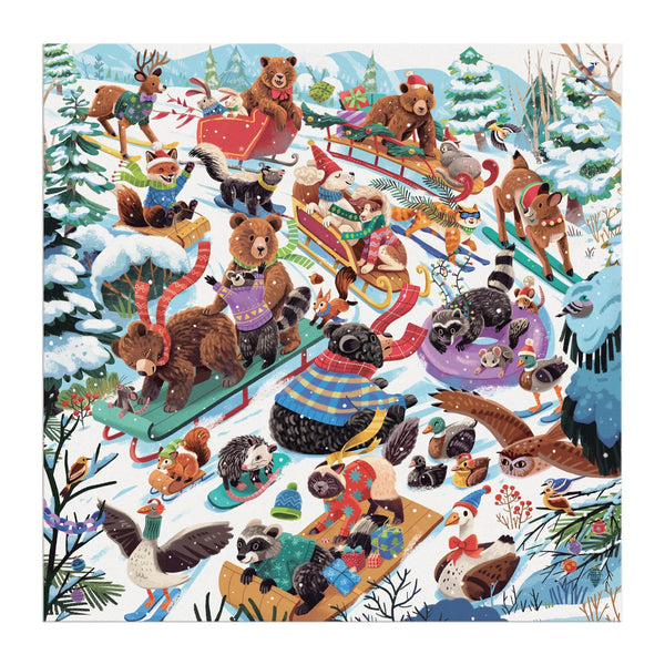 Galison 500pc Puzzle - Dashing All the Way