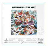 Galison 500pc Puzzle - Dashing All the Way