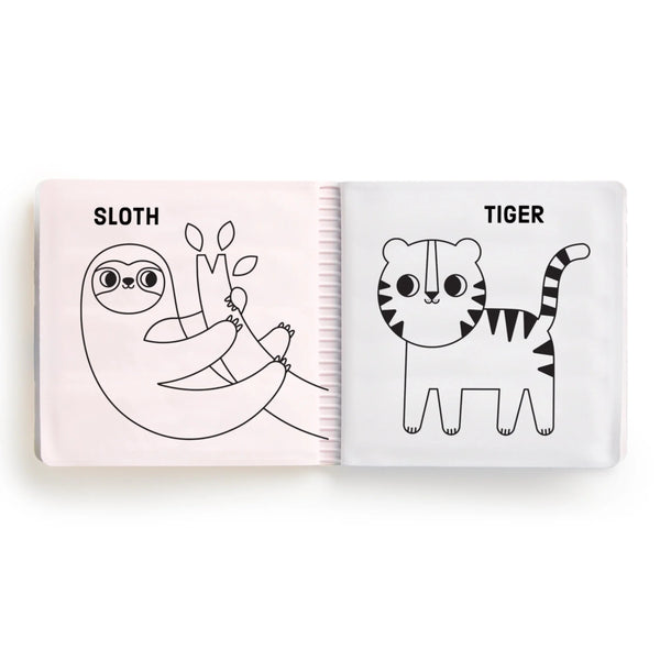 Mudpuppy Colour Magic Bath Book Set 4pk - Animals of the World